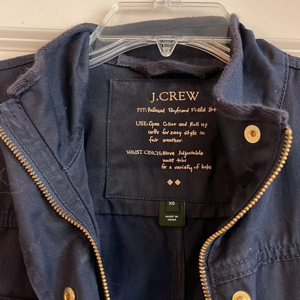 J Crew relaxed boyfriend fit jacket - Picture 2 of 5